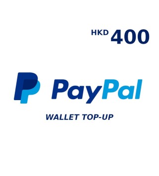 PayPal Wallet HKD 400 Top Up Key GLOBAL